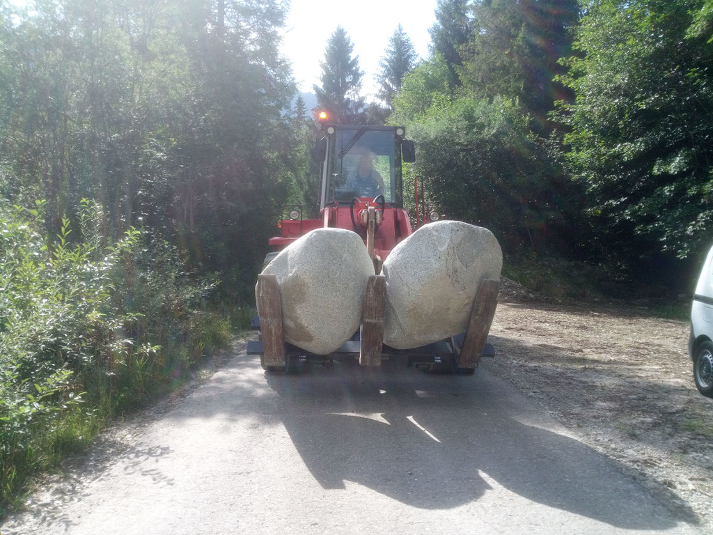 Hubarbeiten Radlader