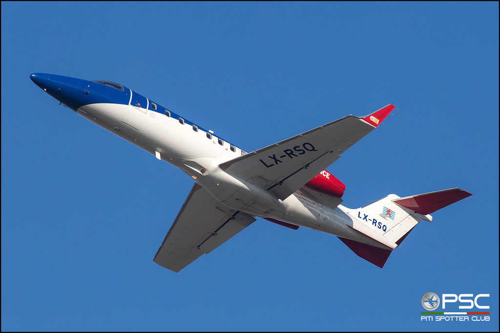 LX-RSQ Learjet 45XR 45-398 Ducair - European Air Ambulance S.A.