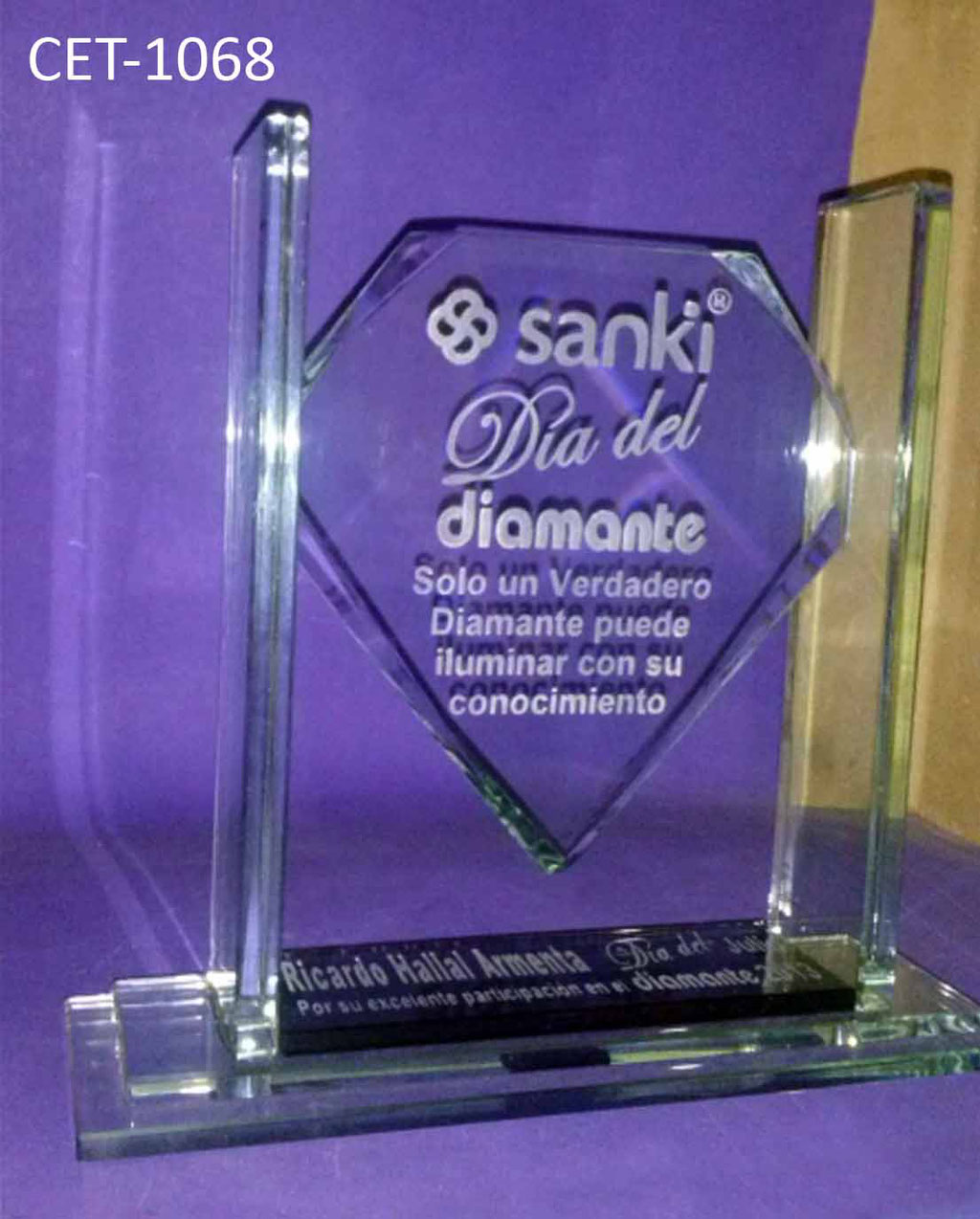 Reconocimiento CET 1068