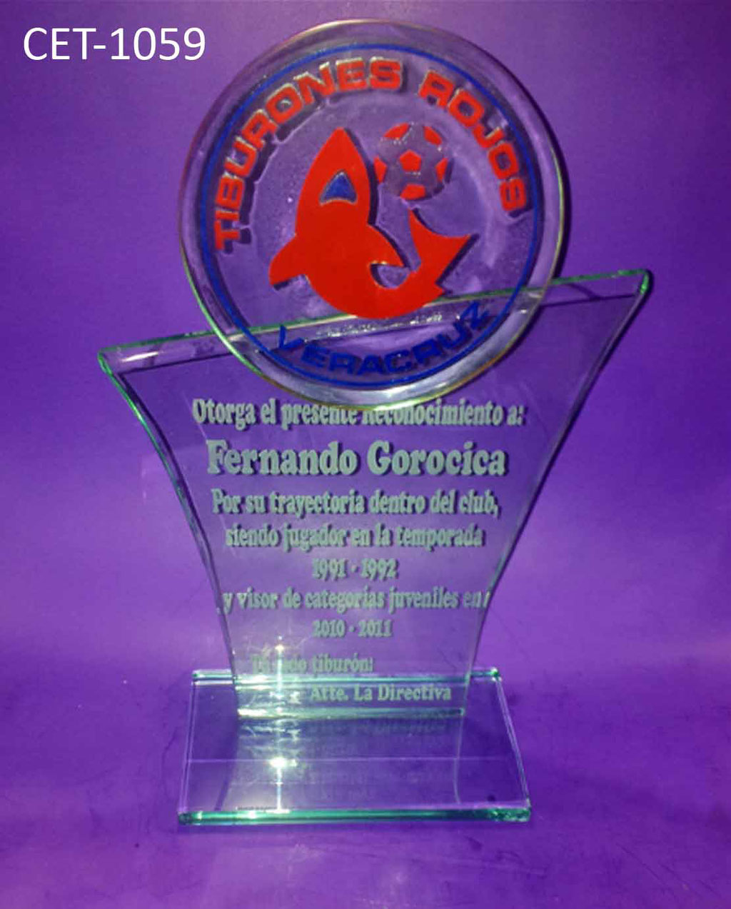 Reconocimiento CET 1059