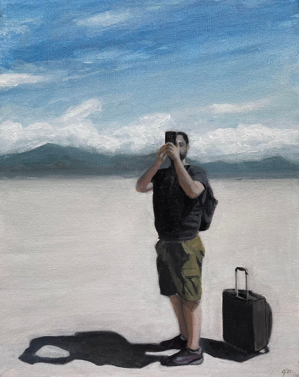 Acrylic on canvas - 24 X 30 cm