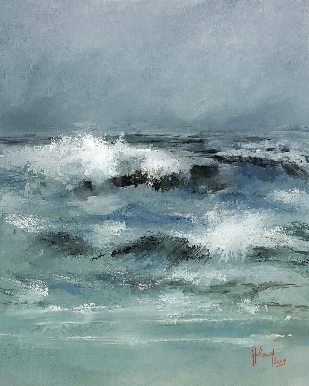 Auffrischender Wind von Nordwest