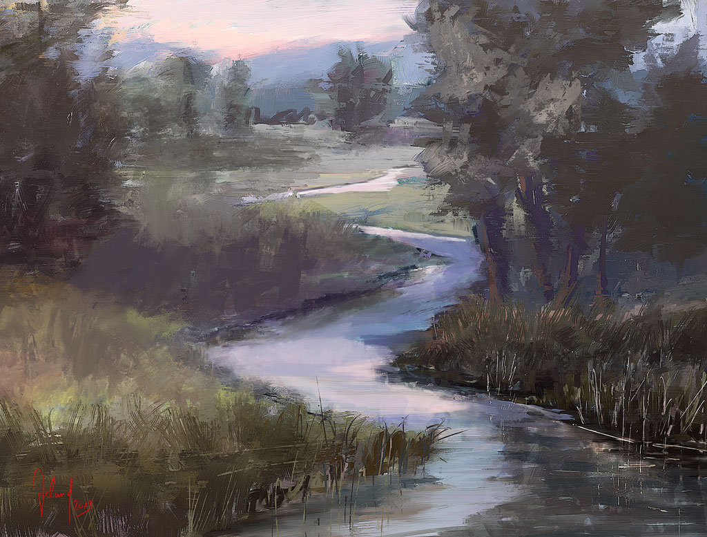 Flusslandschaft 2