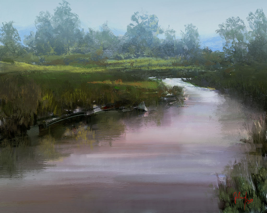 Flusslandschaft