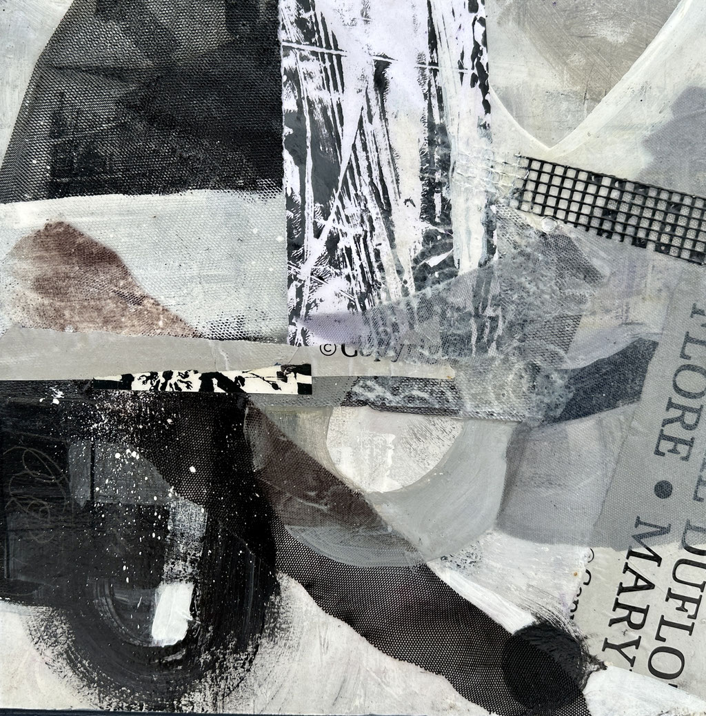Veiled Reference # 3 ;2023; 12x12 Mixed Media Framed; JPEG 5052