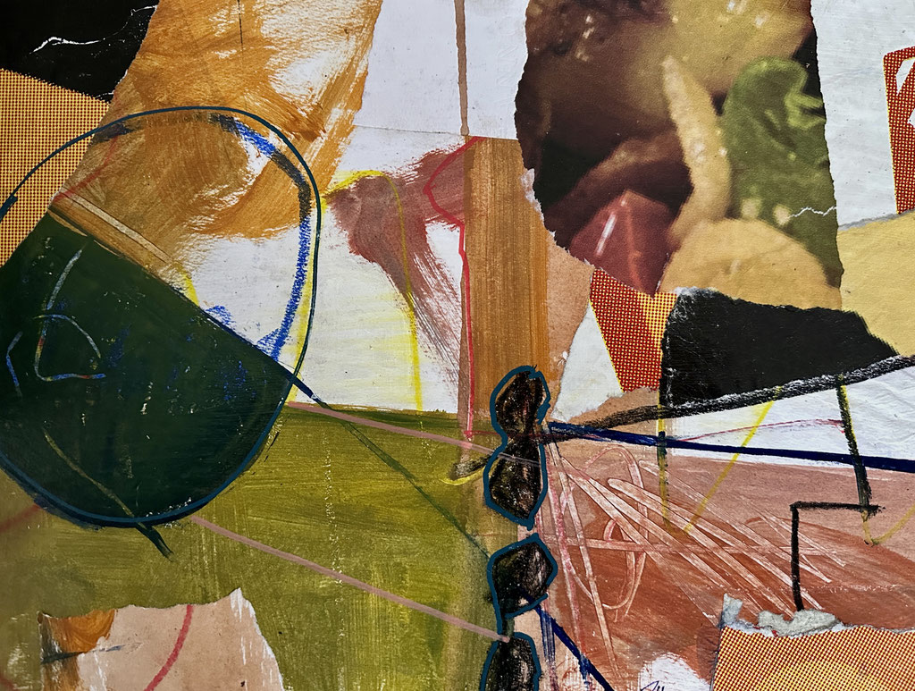 2024; 12x15; Mixed Media Framed 