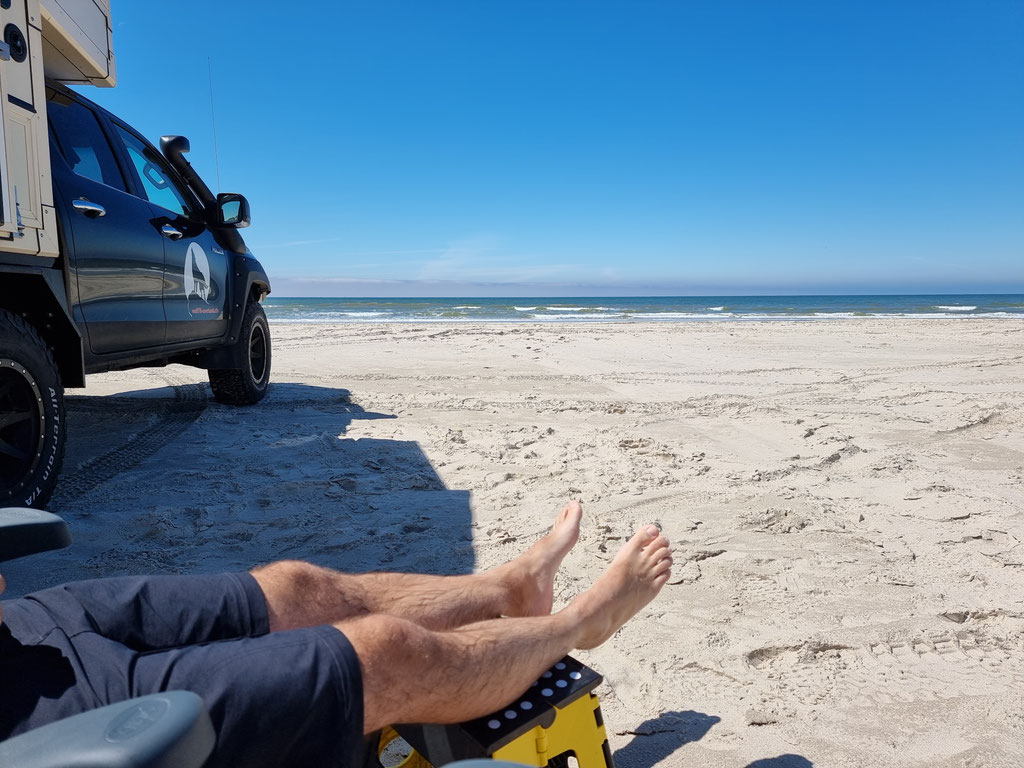 Dänemark befahrbarer Strand Børsmose overland Travel Hilux #Pickupcamper #ProjektBlackwolf Skandinavien wolf78  explore without no limits roadtrip offroad Overlandingnomads Overlandbound wolf78-overland.ch