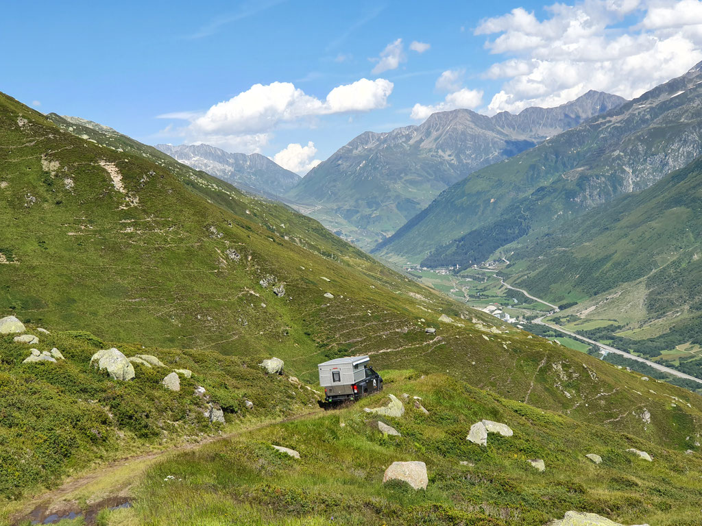 Toyota Hilux Revo 2017 2.4 #ProjektBlackwolf wolf78 exkab offroad overland Camping 4x4 legal offroad switzerland Mountain alpen AFN Steelbumper frontrunneroutfitters #BornToRoam Winch Rival bfgoodrich tires TJM Sknorkel wolf78-overland.ch