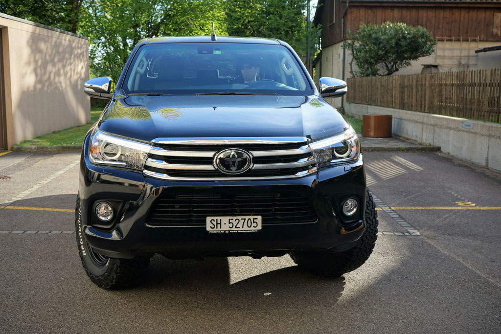Toyota Hilux docab 2016 2017 2018 2.4 Revo sol premium 4x4 #Projektblackwolf  Wolf78-overland.ch offroad overland 4x4 Bf goodrich Bfgoodrich t/a ko2 265/70 R17