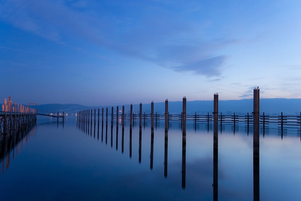 Blaue Stunde am Bodensee | © Diana Klar Fotografie