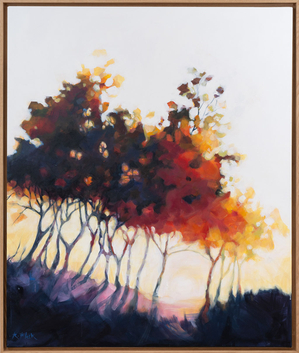 Herbstliche Serenade ( 100x120 cm) 1.850 Euro