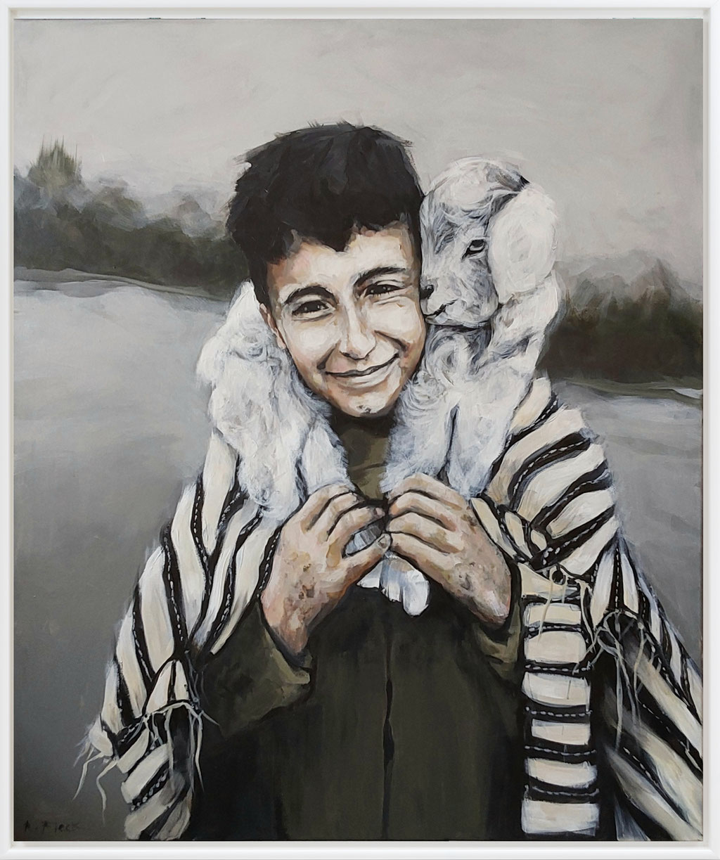 In seinen Händen geborgen (100x120cm) 2.490 Euro