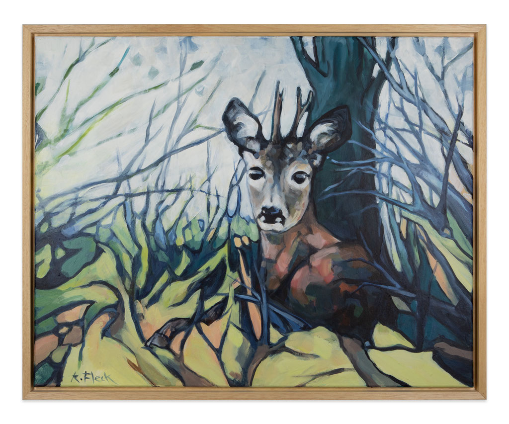 Junger Prinz des Waldes (100x80cm)