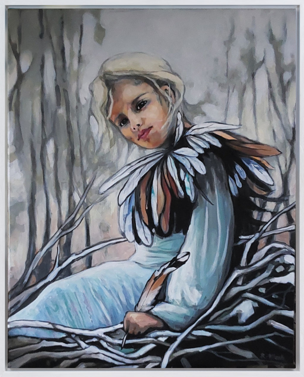 Die, die fliegen will (80x100cm) verkauft
