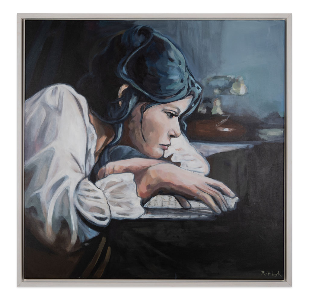 Der Brief (100x100cm)