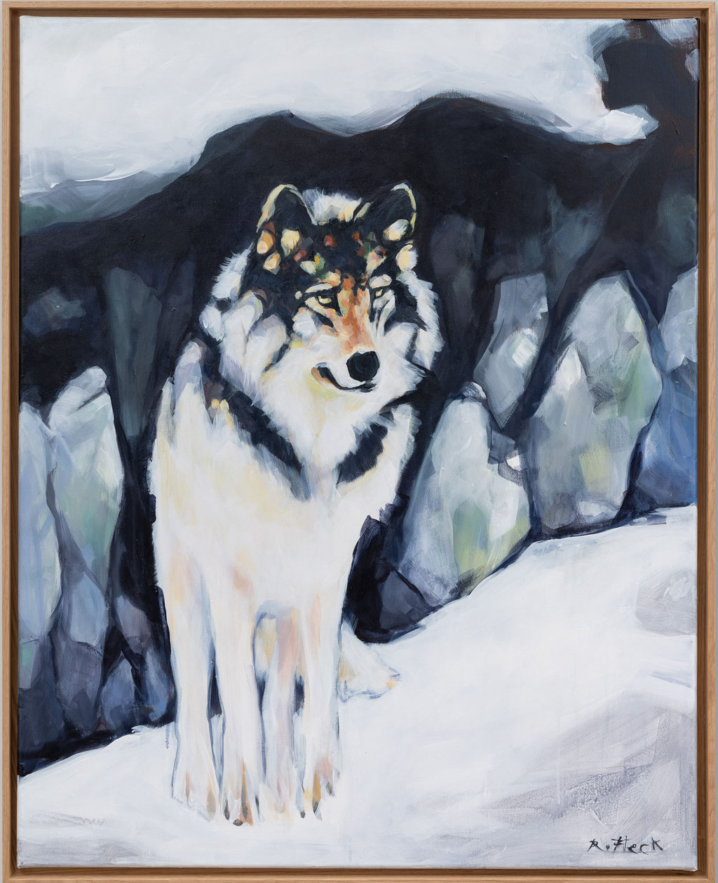 Winterwächter (80x 100cm)  verkauft