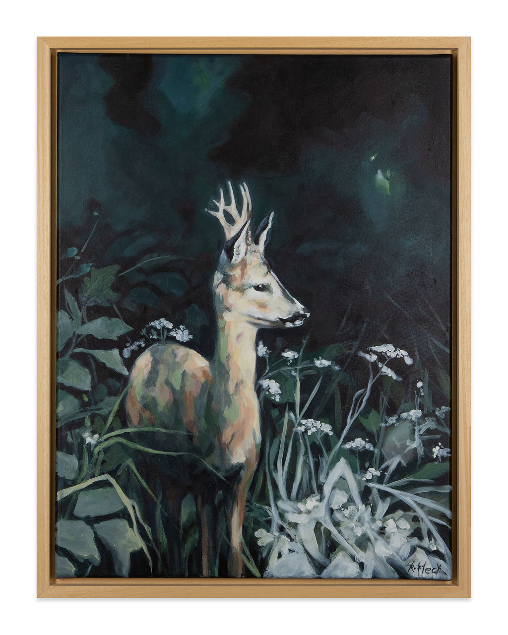 Wo das Licht den Wald berührt (60x80cm)