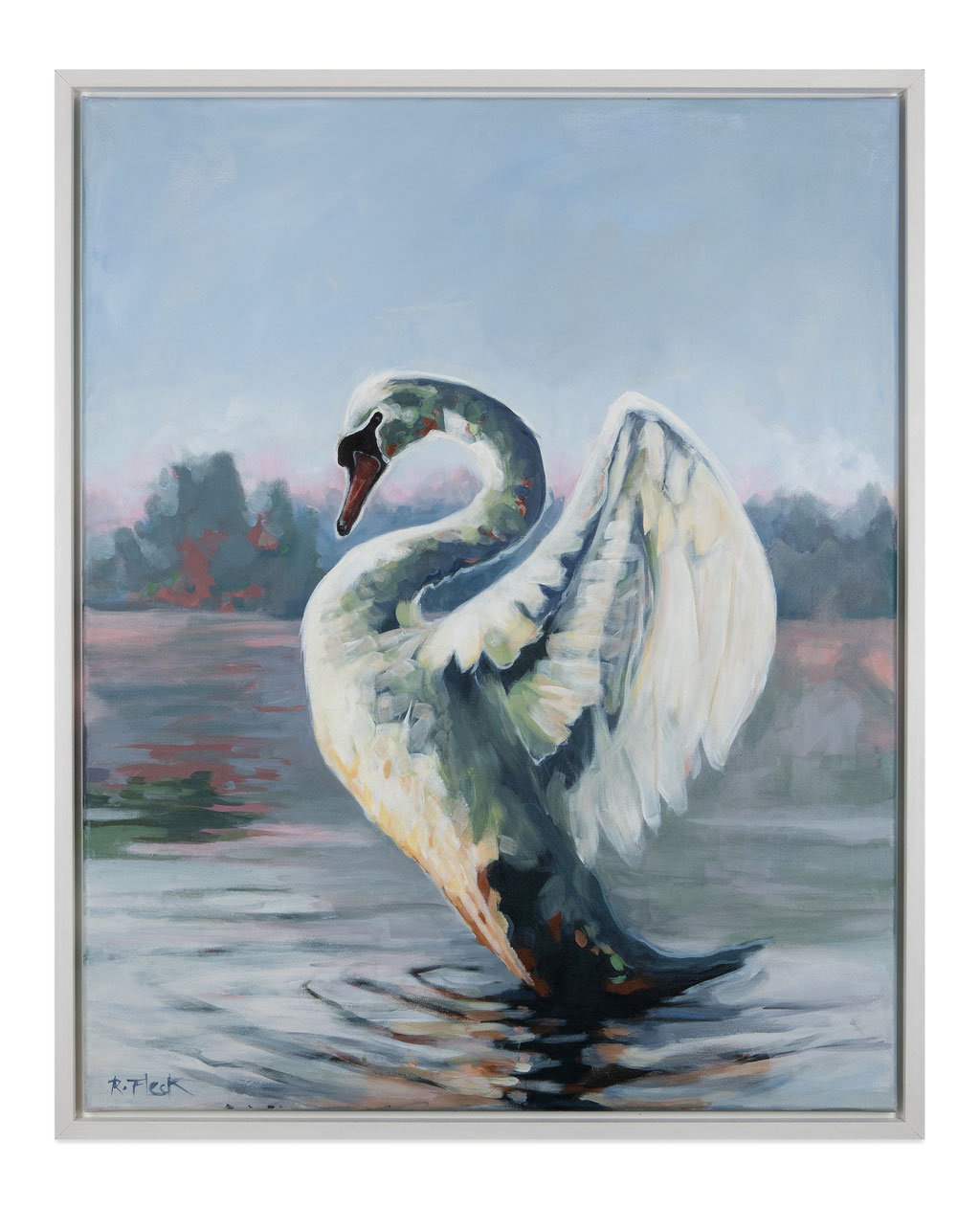 Schwanenmagie (80x100cm)