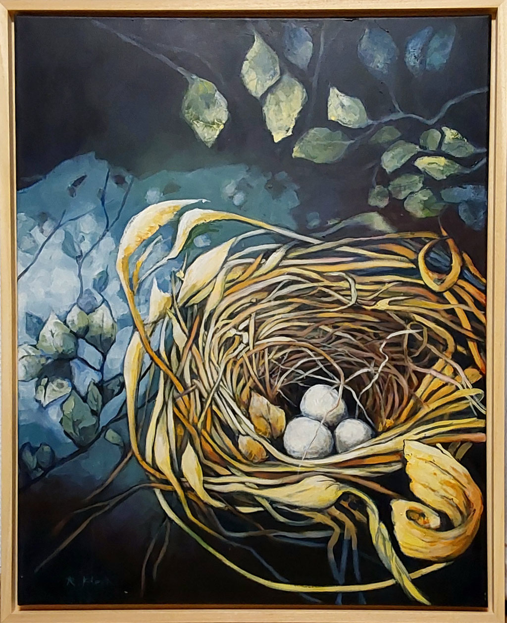 Die Wiege des Lebens (100 x 80cm) 1.650 Euro