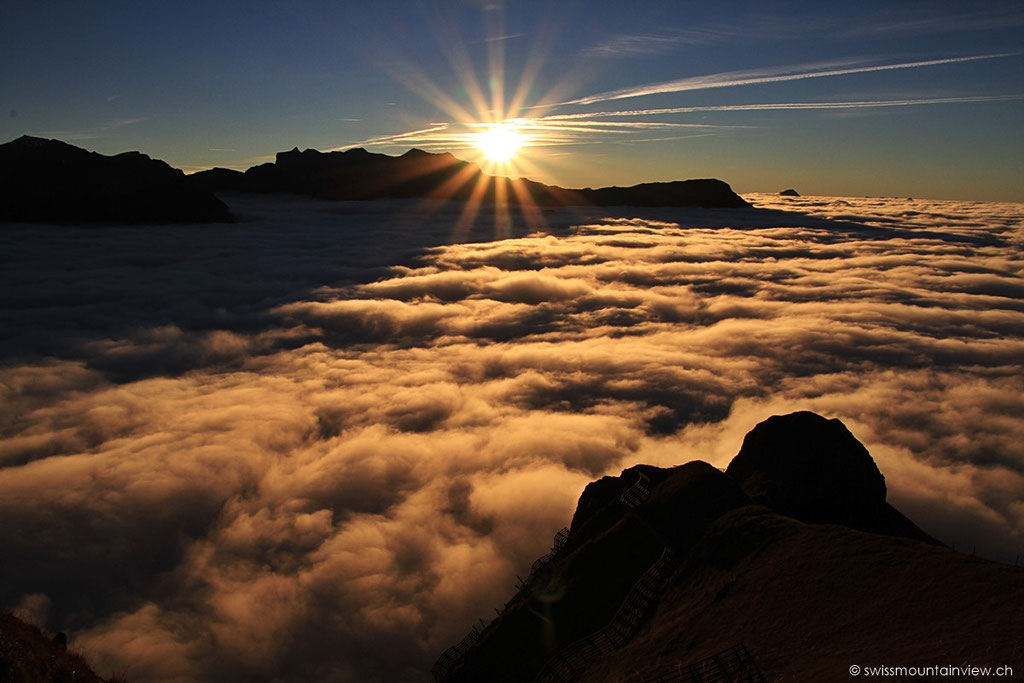 Einen der beeindruckensten Sonnenuntergänge, die ich je erlebt habe. 