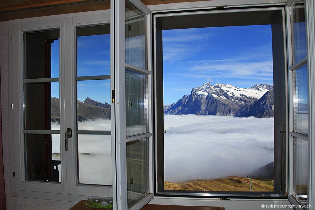 Herrlich - traumhaft - dieser Blick aus unserem Zimmer! 