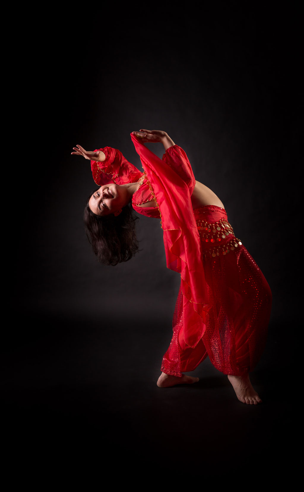 Bauchtanz Shooting im Fotostudio - Fotograf Erlangen