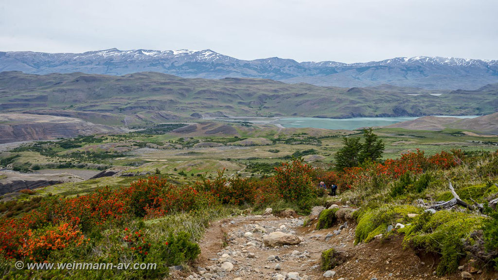 Trail zu den Torres, Torres del Paine NP, Chile