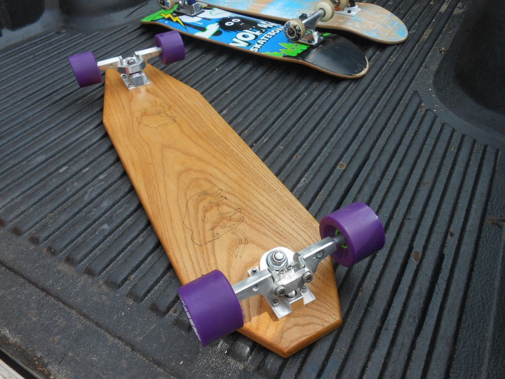 Périboard : fabrication de trucks en aluminium pour skate longboard