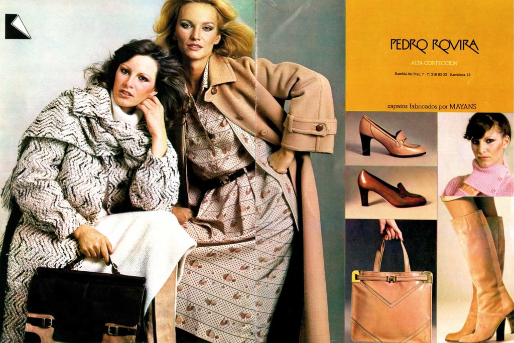Publicidad de Pedro Rovira 1977