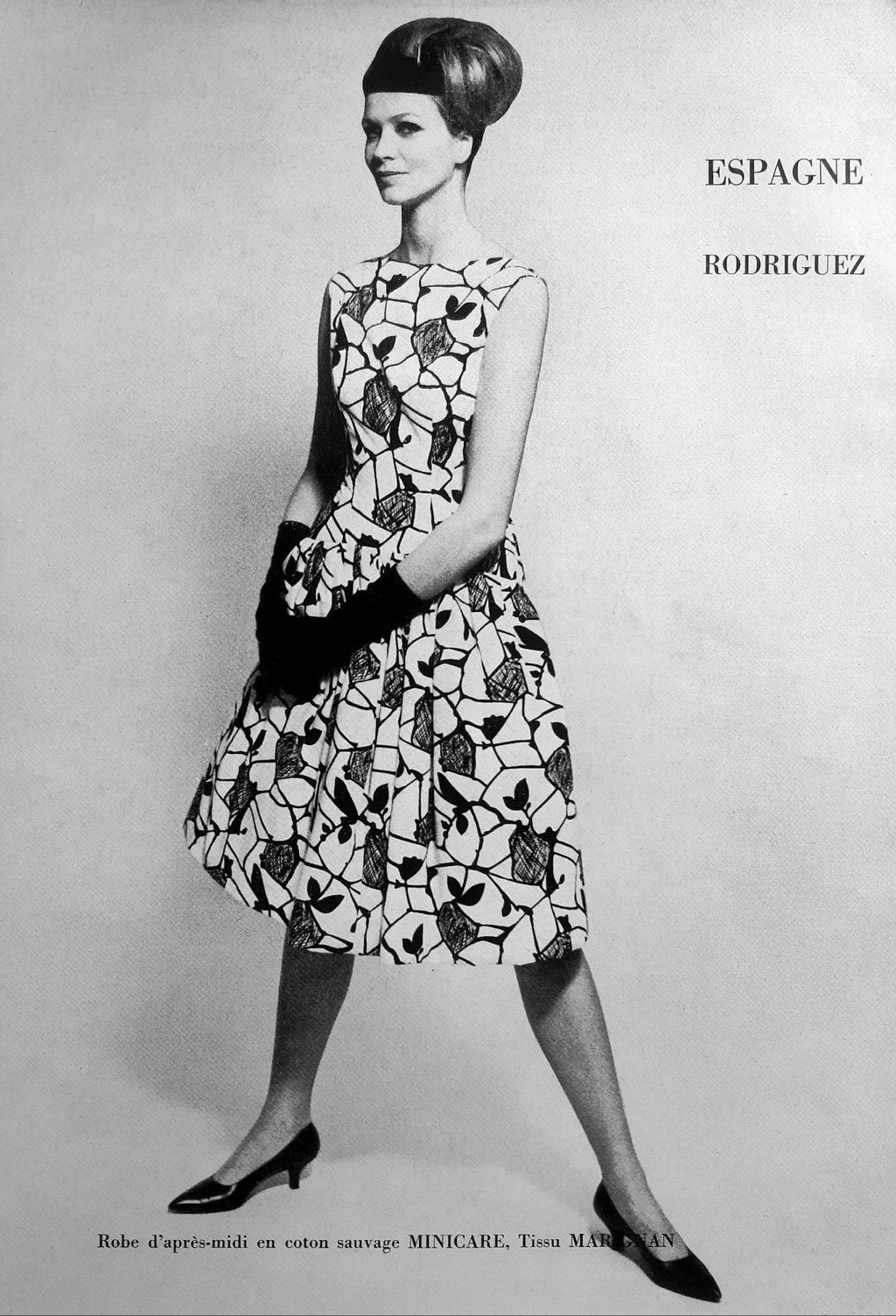 Pedro Rodriguez_Collection Haute Couture _Printemps _ Eté 1962