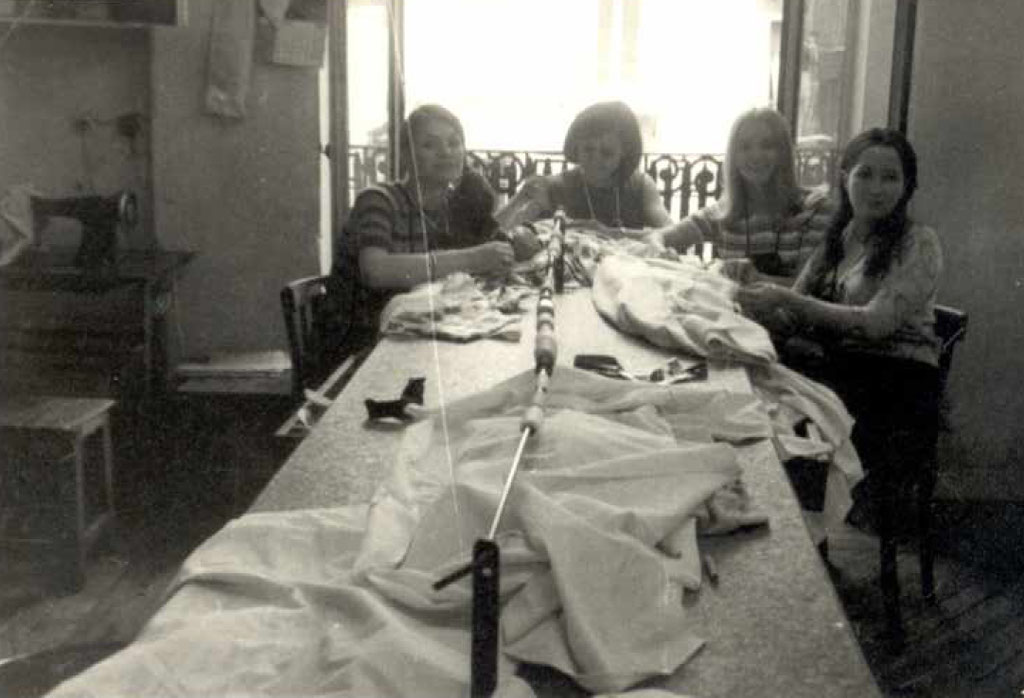 Taller EISA costura en Madrid, 1940