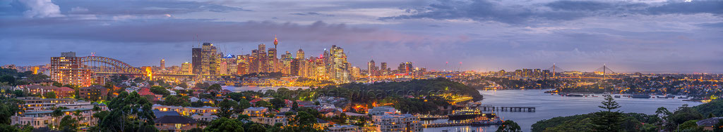 Sydney Skyline Panorama 19 05