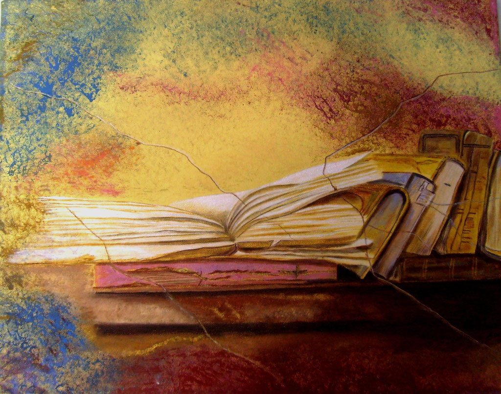 *Johannes Calvin* nach Pierre-Jean Couarraze,  Acryl,  Format 50x70