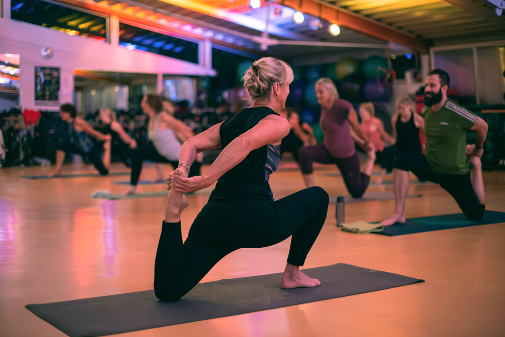 Poweryoga in der Gruppe
