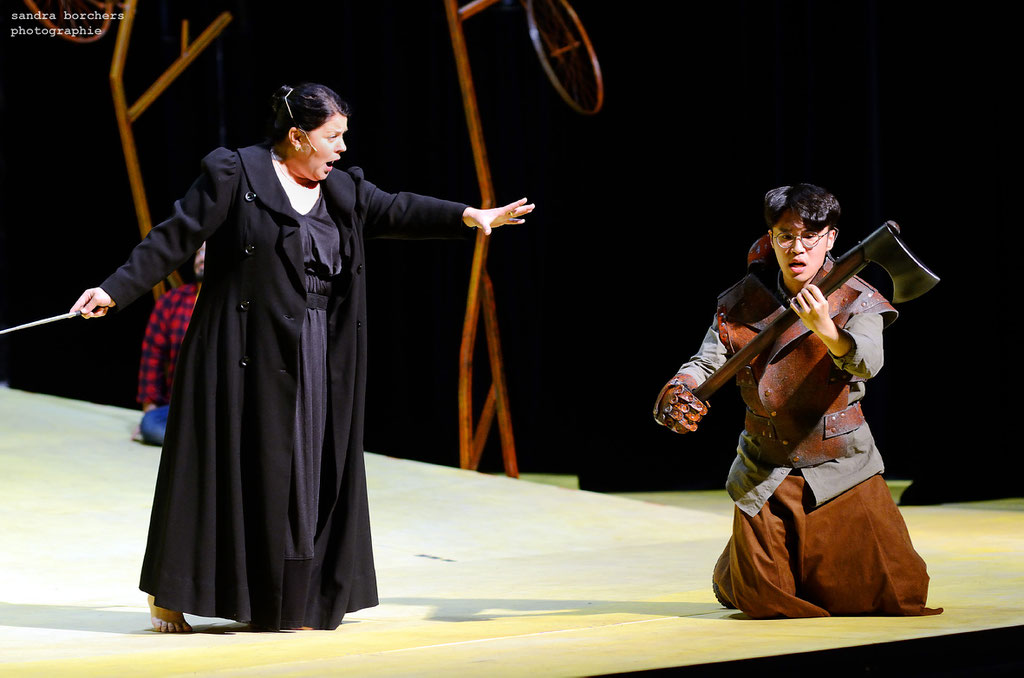 Der Zauberer von Oz (Schreier), Probenfotos, Theater Aachen 2019, Regie:  Ute M. Engelhardt