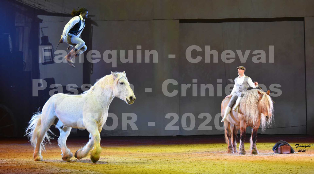 Cheval Passion 2020 - Spectacle des Crinières d'OR - Samuel HAFRAD & Jérôme SEFER