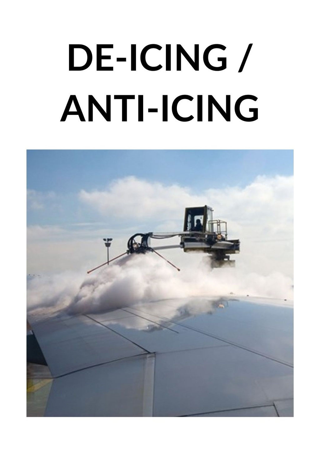 De-Icing / Anti-Icing