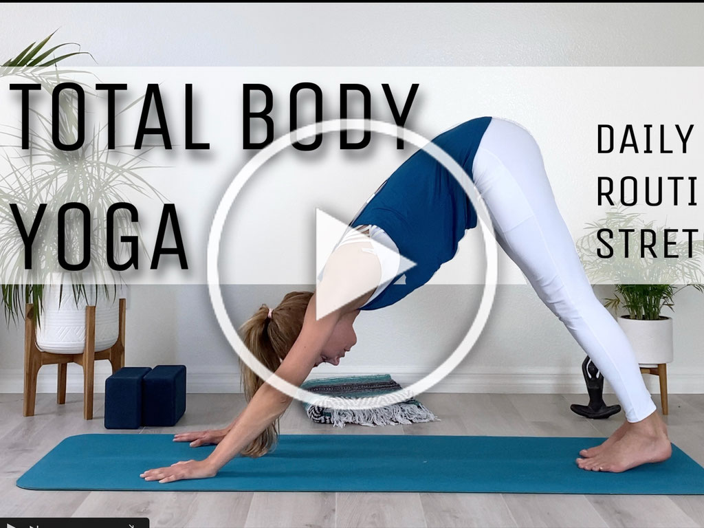Yoga 20 Minute Beginner Total Body Stretch