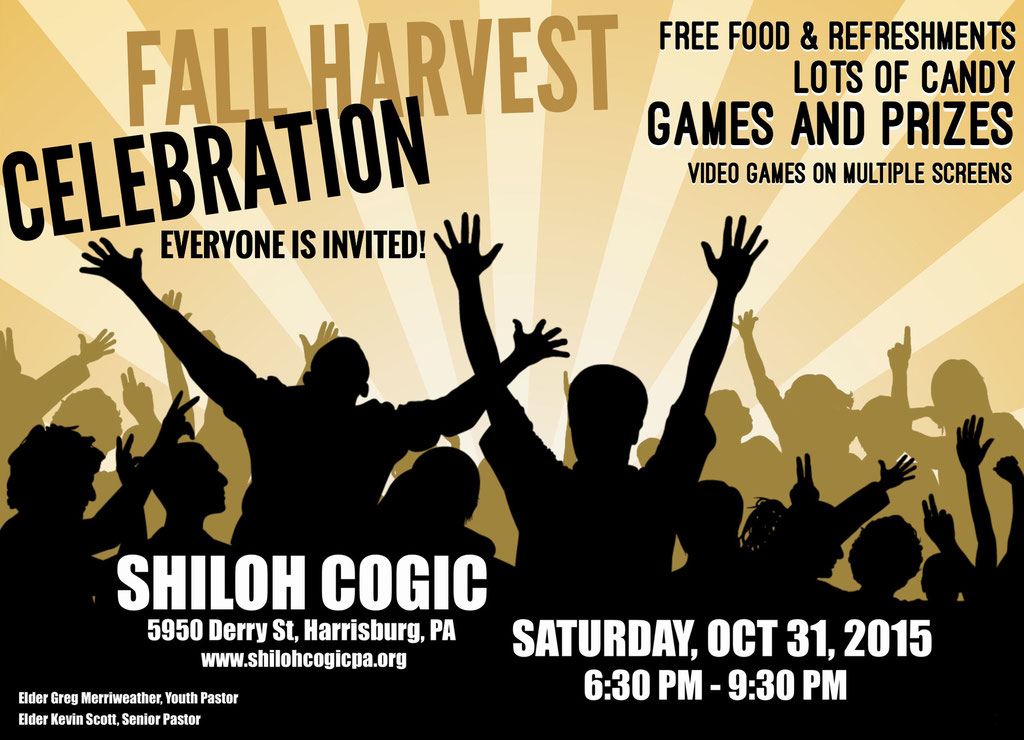Fall Harvest Celebration Flyer
