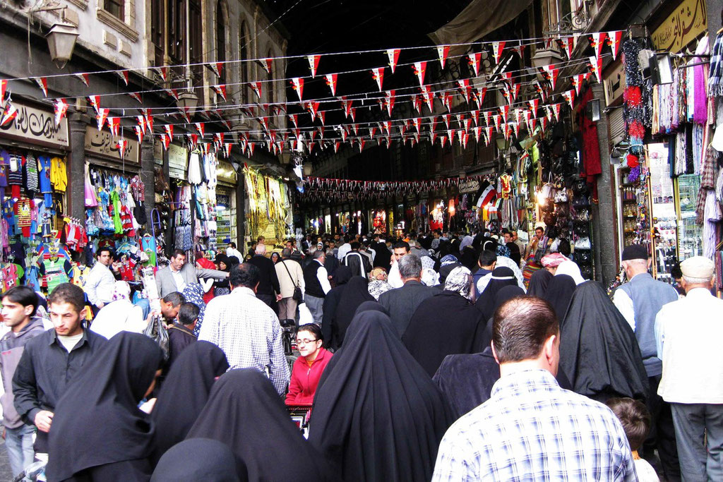 VSouk in Damaskus - سوق دمشق في