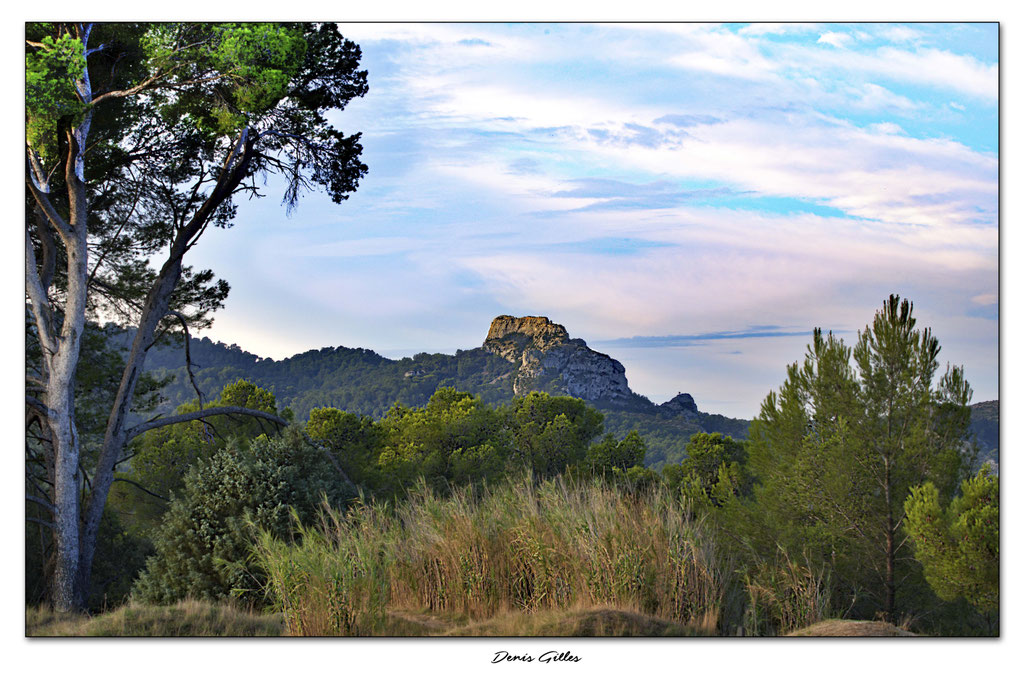Mont Gaussier qui domine St Remy