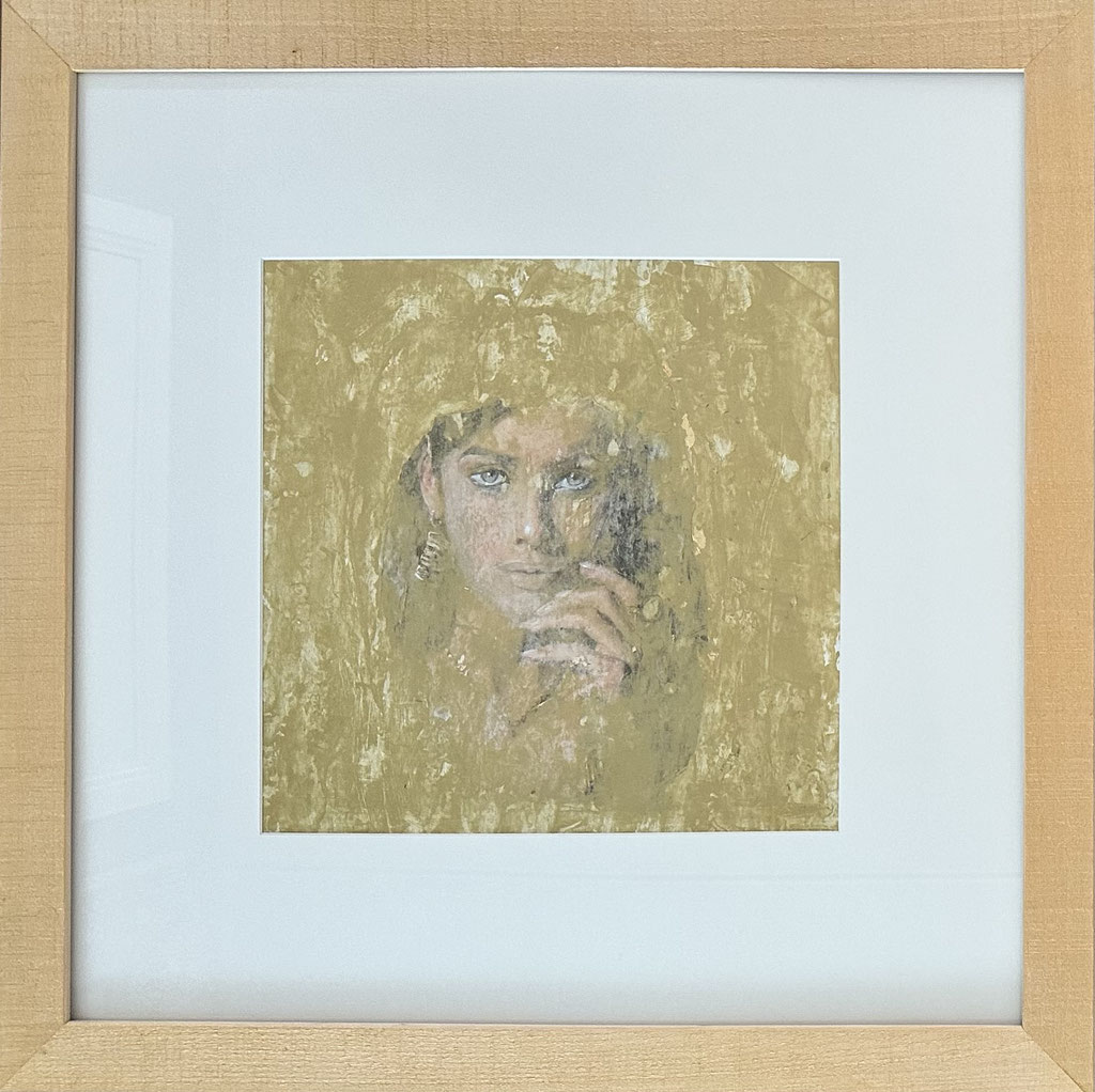 "GOUD" (mixed media)                             0.70 x 0.70  m                               