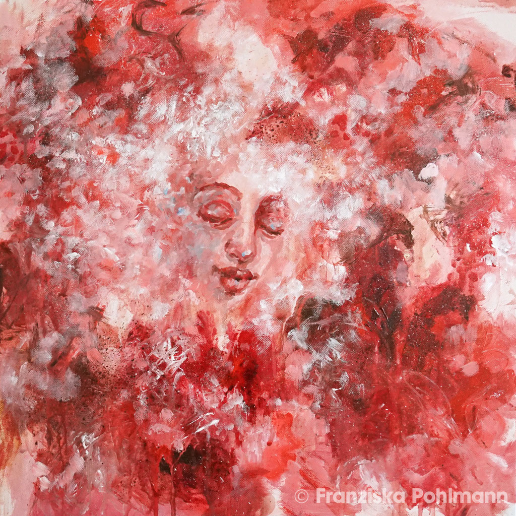 We were born I 50 x 50 x 1,8 cm I Acryl auf Leinwand I 2019 I Original nicht verfügbar