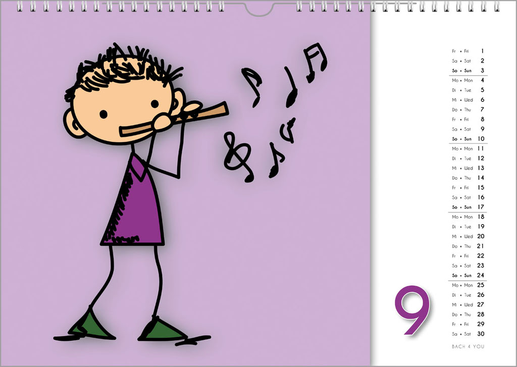 Musik-Kalender sind Musik-Geschenke – 99 Musik-Kalender sind 99 Musik-Geschenke.