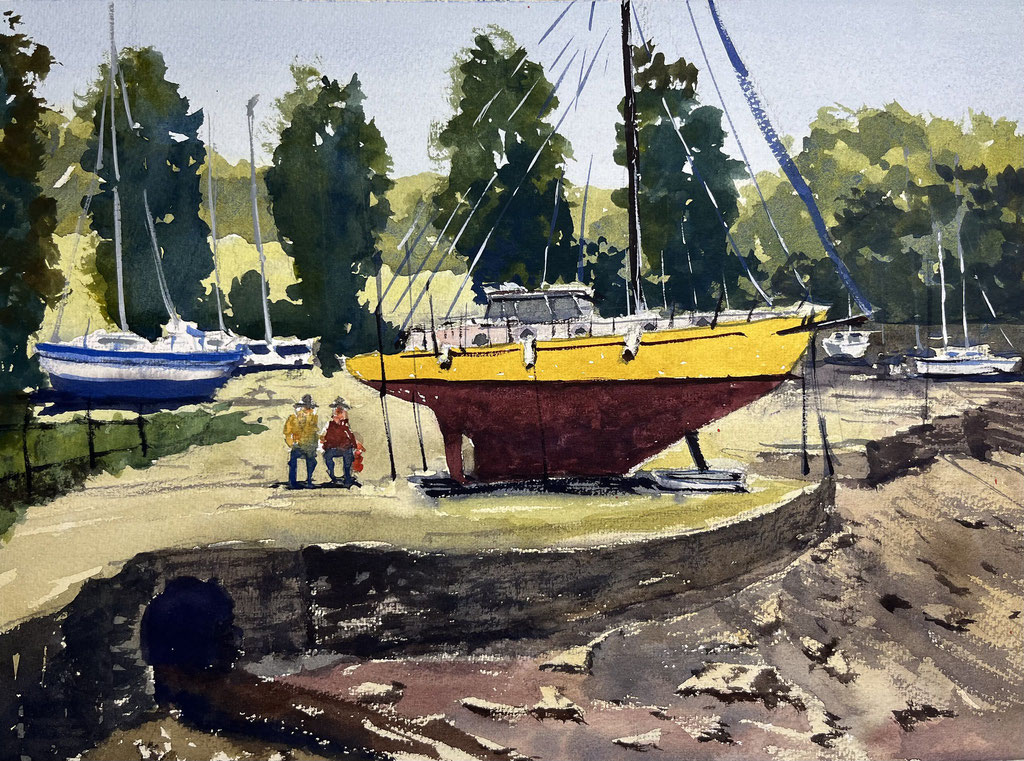 painted after a TIm Wilmot workshop