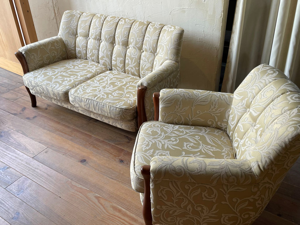 応接用ソファーセット張替後・篠山市