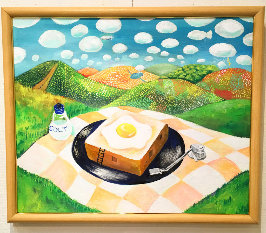 2016 OB・OG展　『ピクニック』　アクリル絵の具