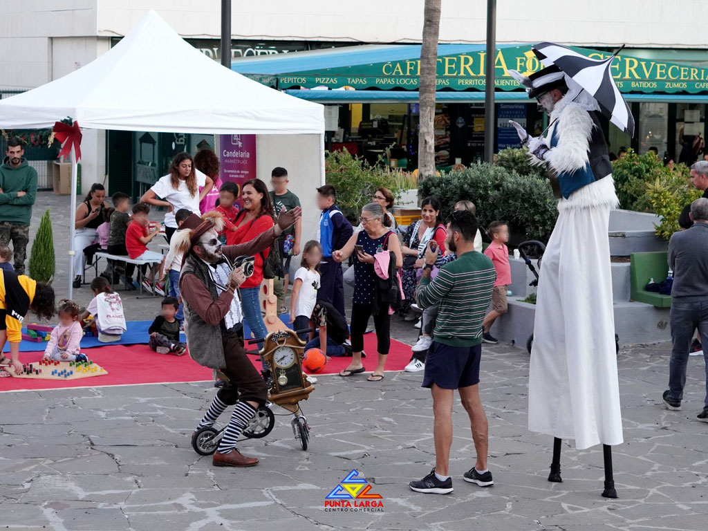 Talleres navideños y juegos gigantes de estrategias y habilidades en el Centro Comercial Punta Larga