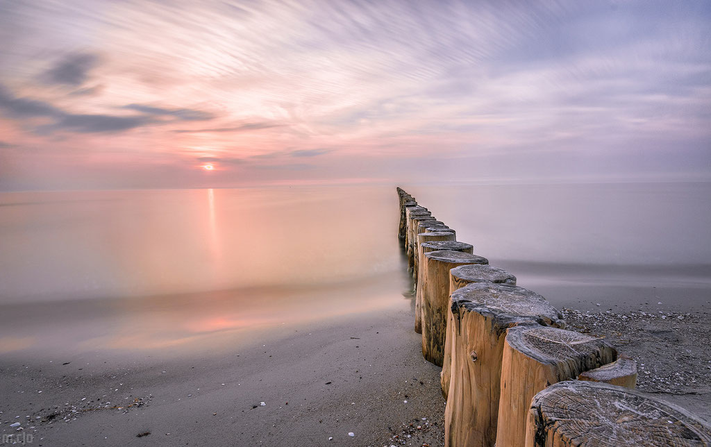 Sonnenuntergang auf Hiddensee