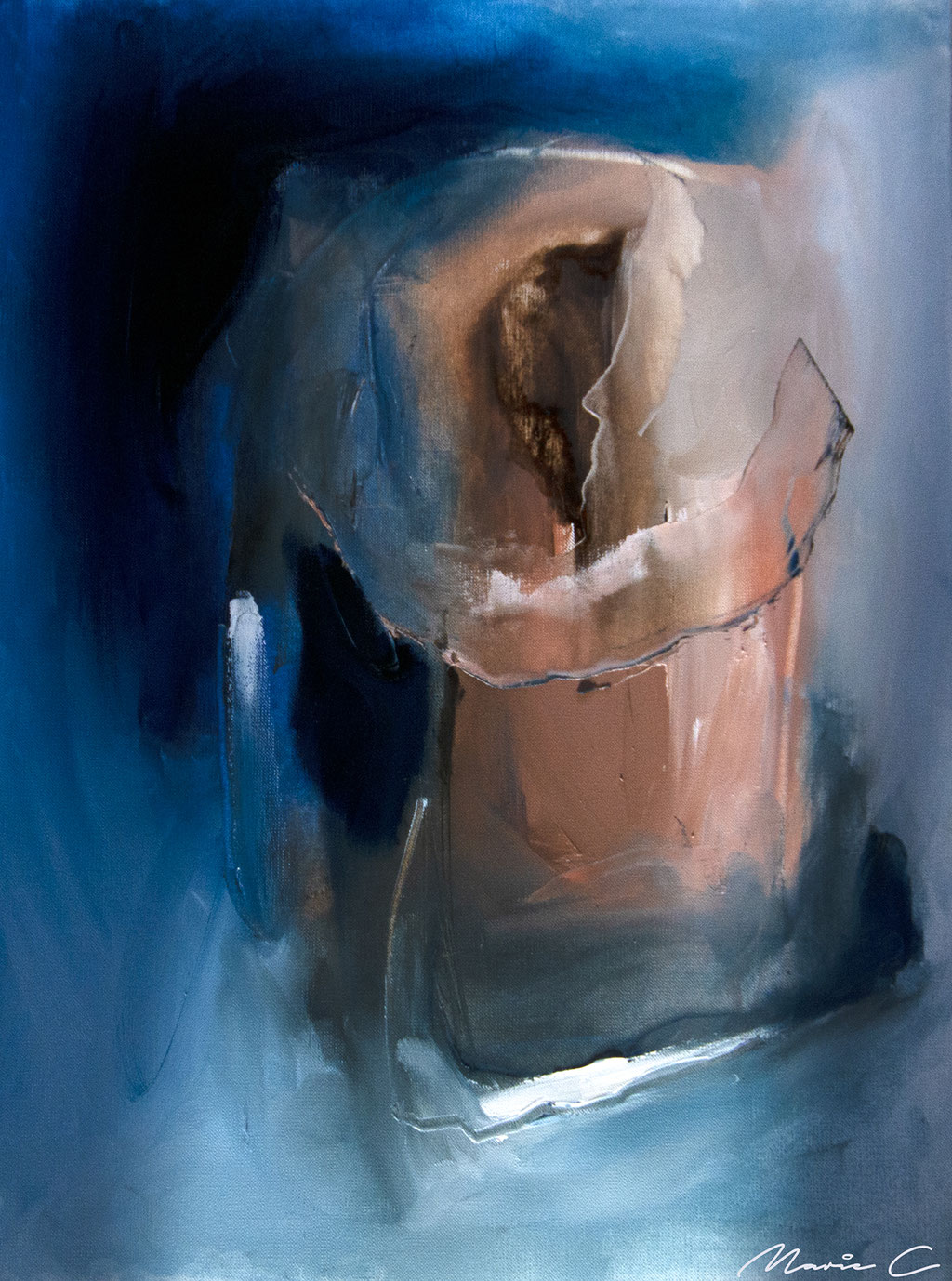 Huile sur papier 48/36